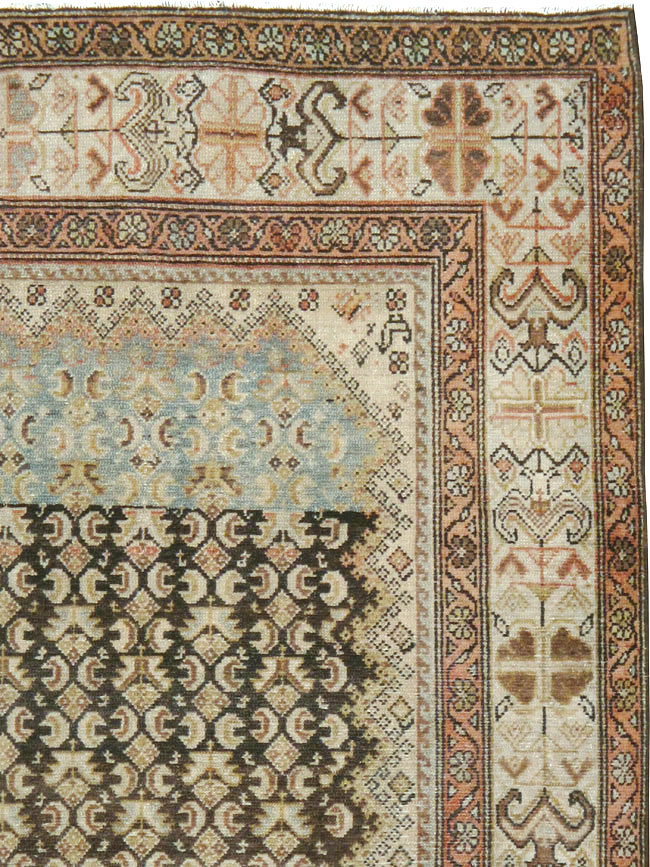 Vintage Persian Malayer Carpet, No.23690 - Staging