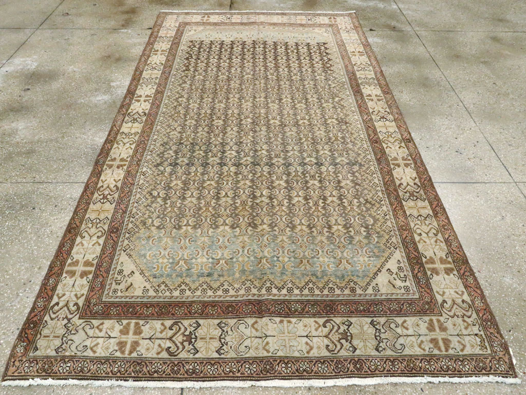 Vintage Persian Malayer Carpet, No.23690 - Staging