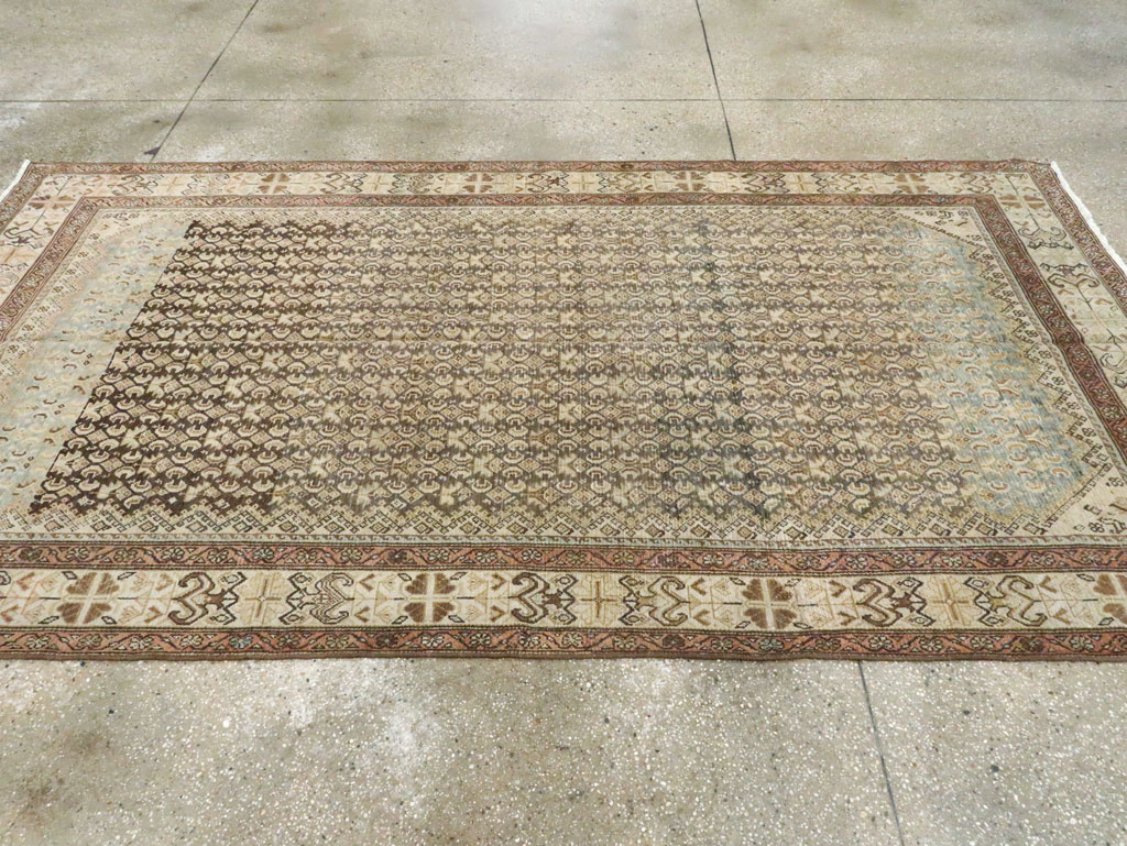 Vintage Persian Malayer Carpet, No.23690 - Staging