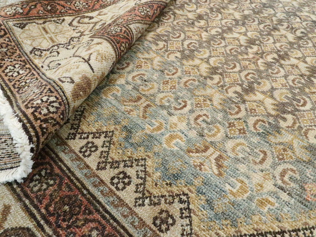 Vintage Persian Malayer Carpet, No.23690 - Staging