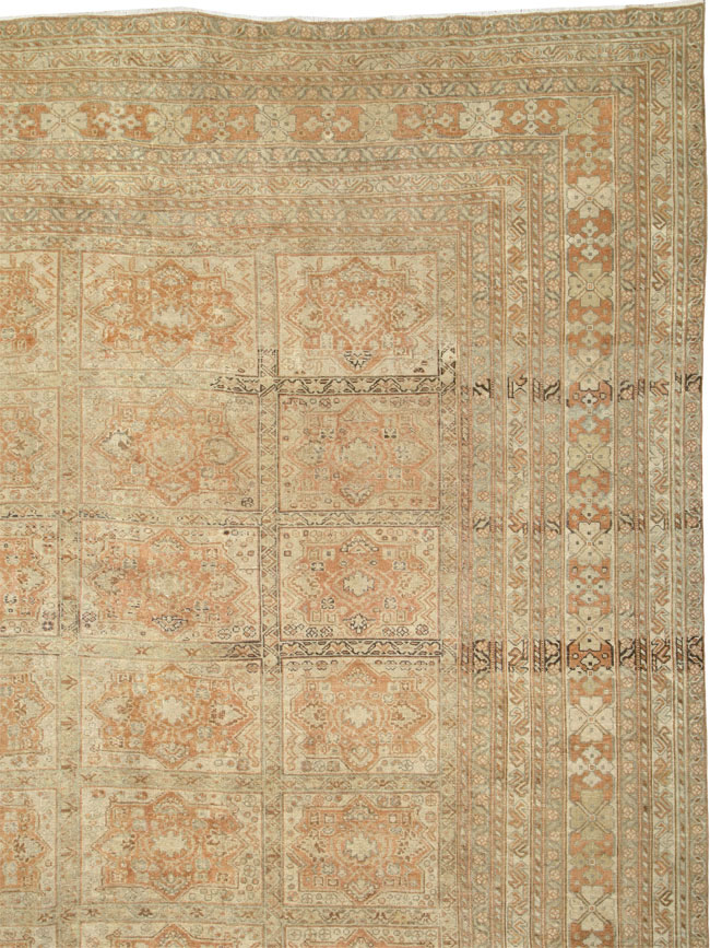 Antique Persian Afshar Carpet, No.23692 - Staging