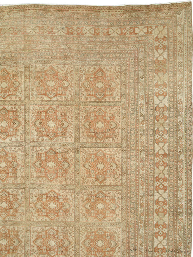 Antique Persian Afshar Carpet, No.23692 - Staging