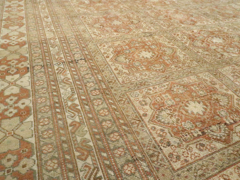 Antique Persian Afshar Carpet, No.23692 - Staging
