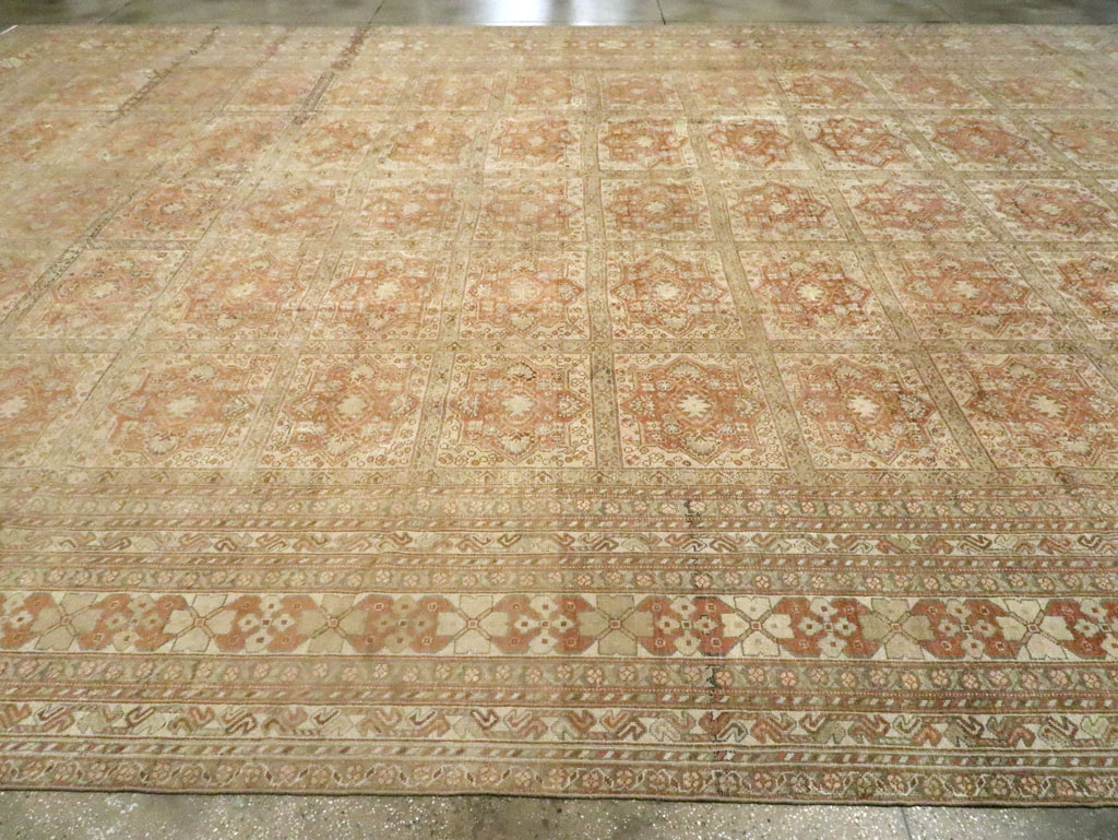 Antique Persian Afshar Carpet, No.23692 - Staging