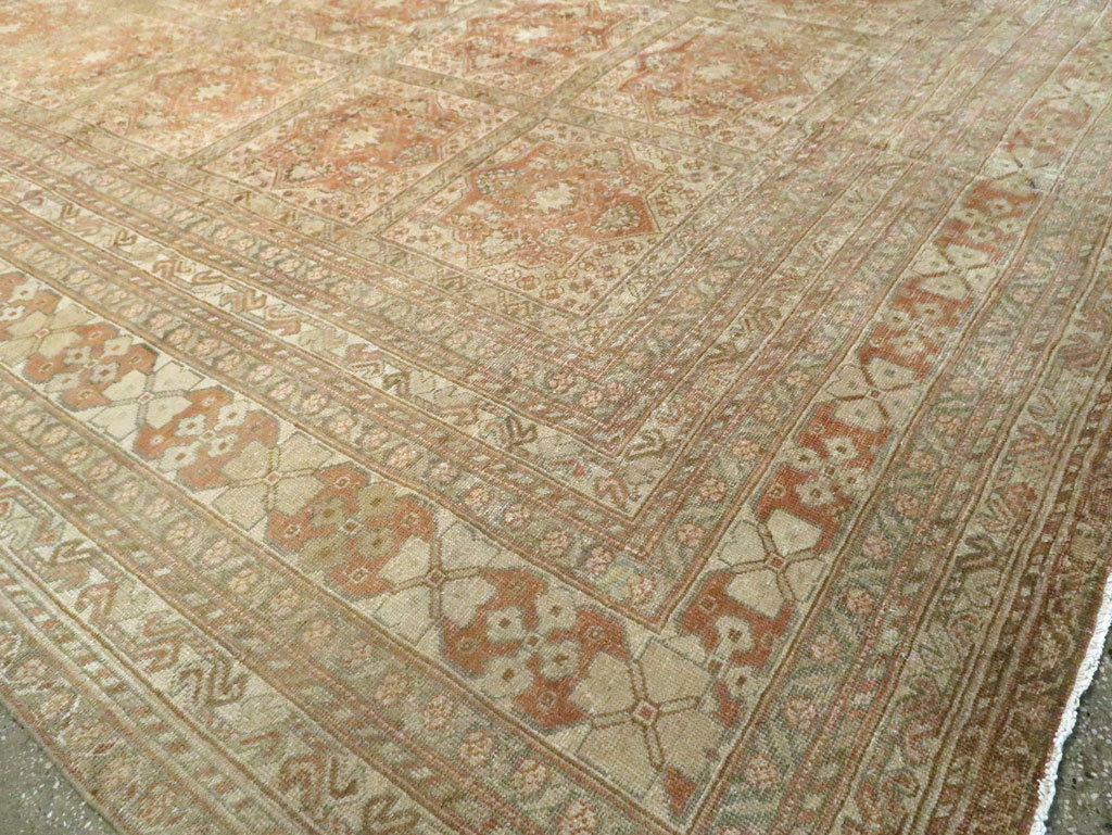 Antique Persian Afshar Carpet, No.23692 - Staging