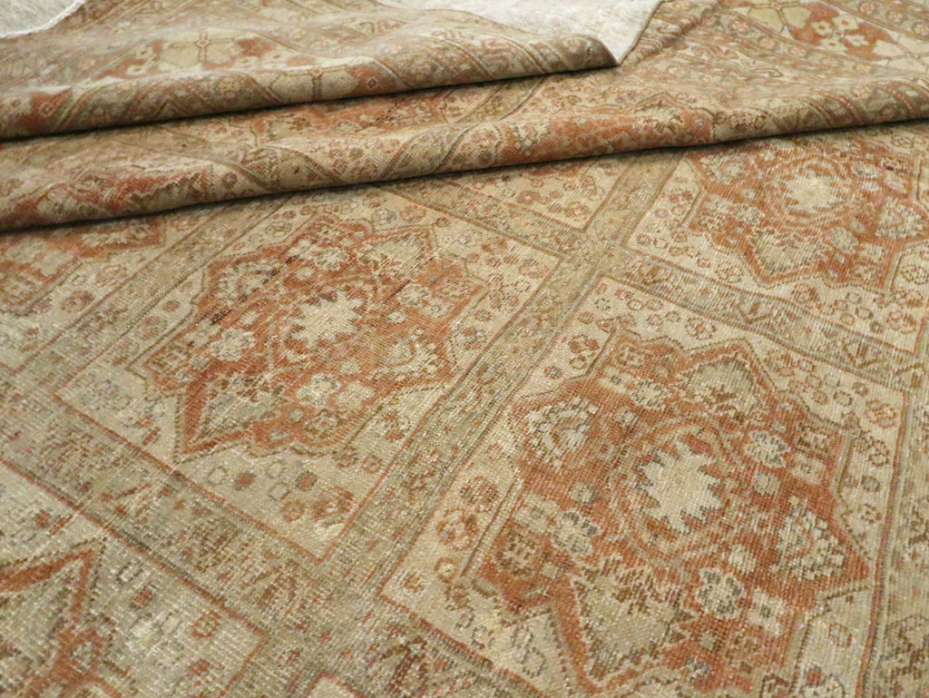 Antique Persian Afshar Carpet, No.23692 - Staging