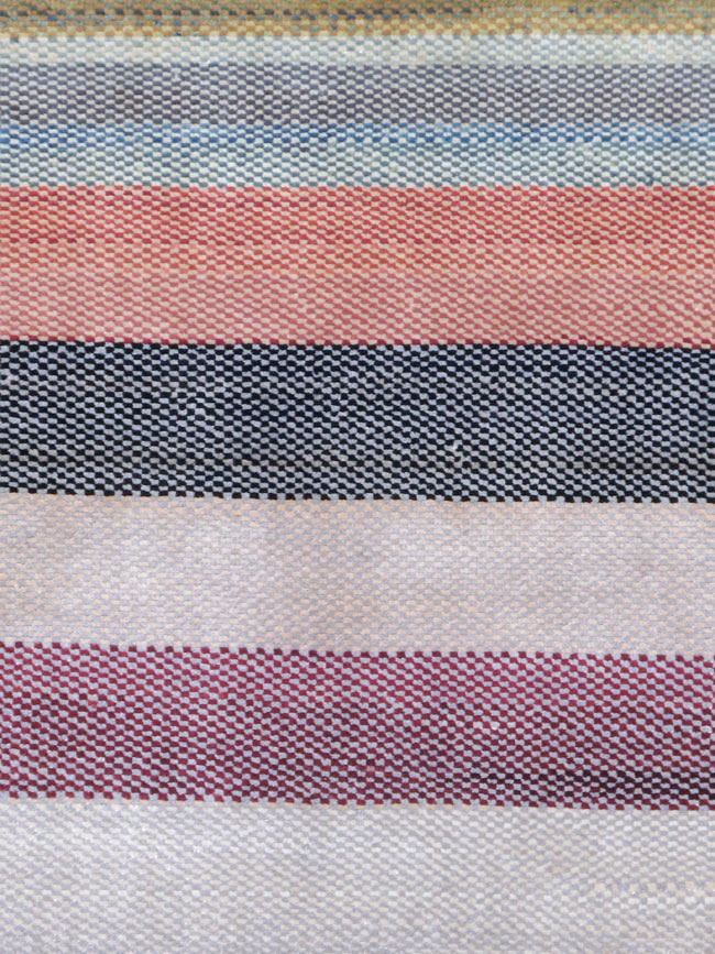 Vintage Persian Malayer Modernist Rug, No.23699 - Staging