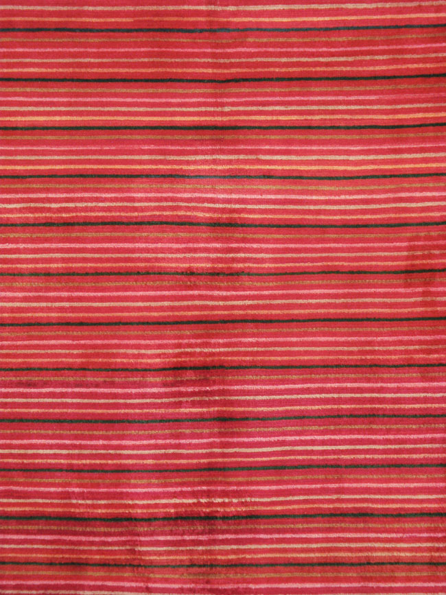 Vintage Persian Kashan Modernist Carpet, No.23700 - Staging