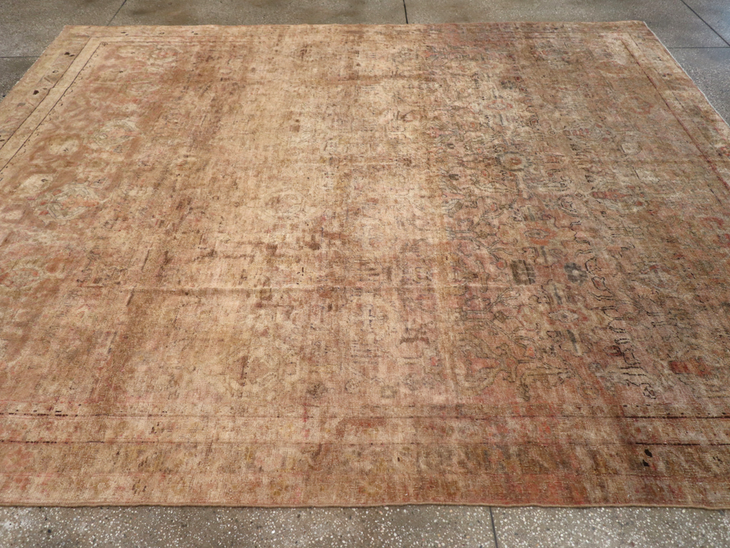 Vintage Turkish Sivas Carpet, No.23708 - Staging