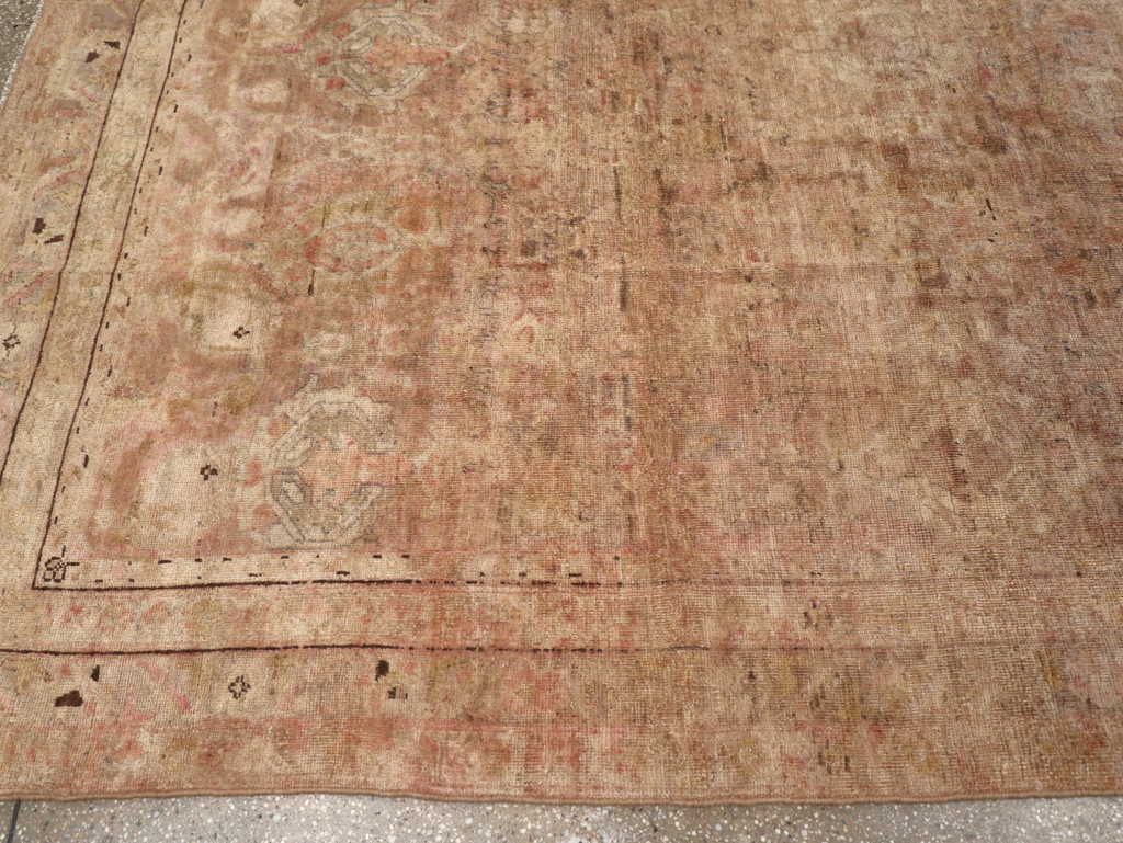Vintage Turkish Sivas Carpet, No.23708 - Staging