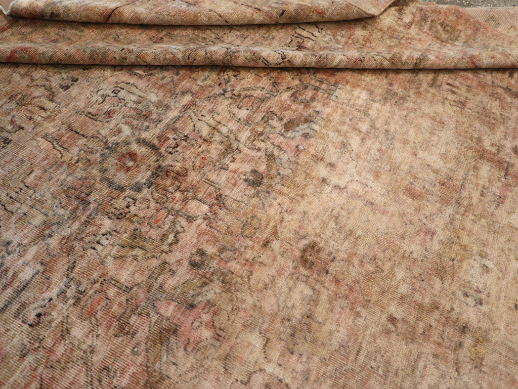 Vintage Turkish Sivas Carpet, No.23708 - Staging