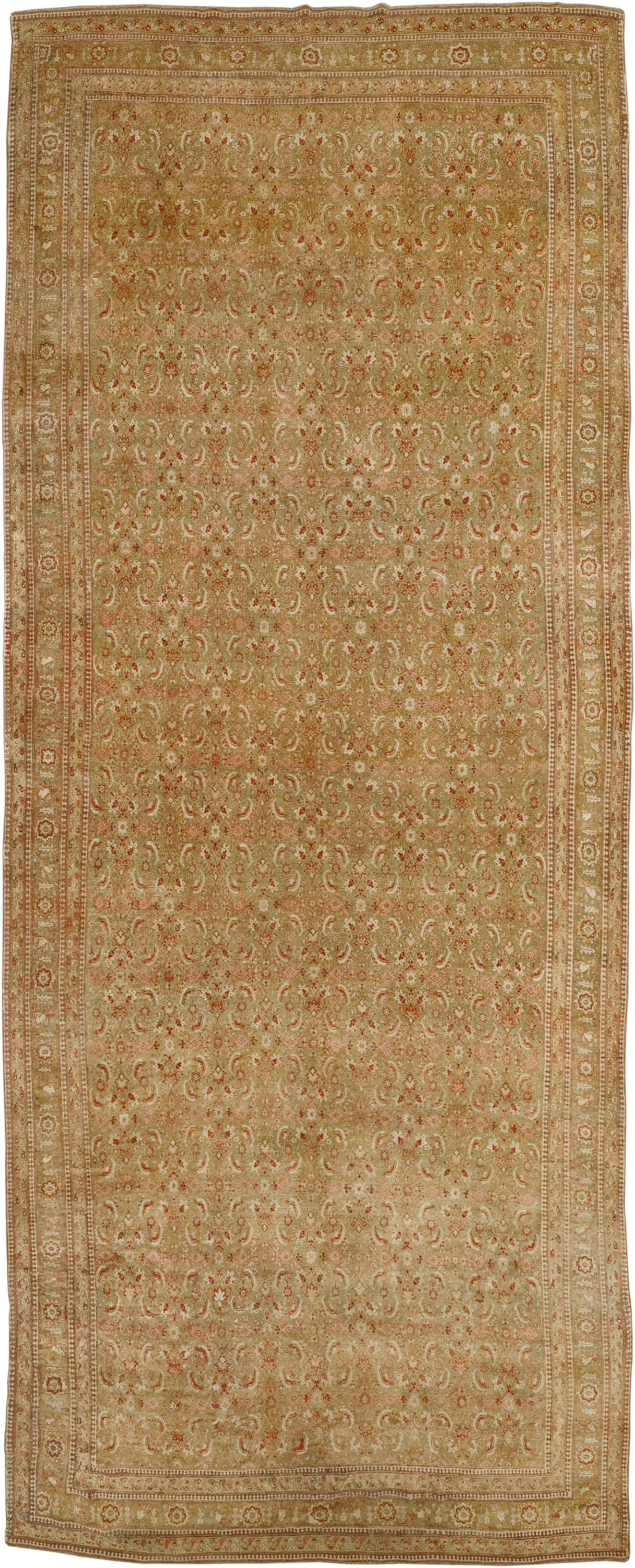 Antique Persian Northwest Long and Narrow Carpet, No.23713 - Staging