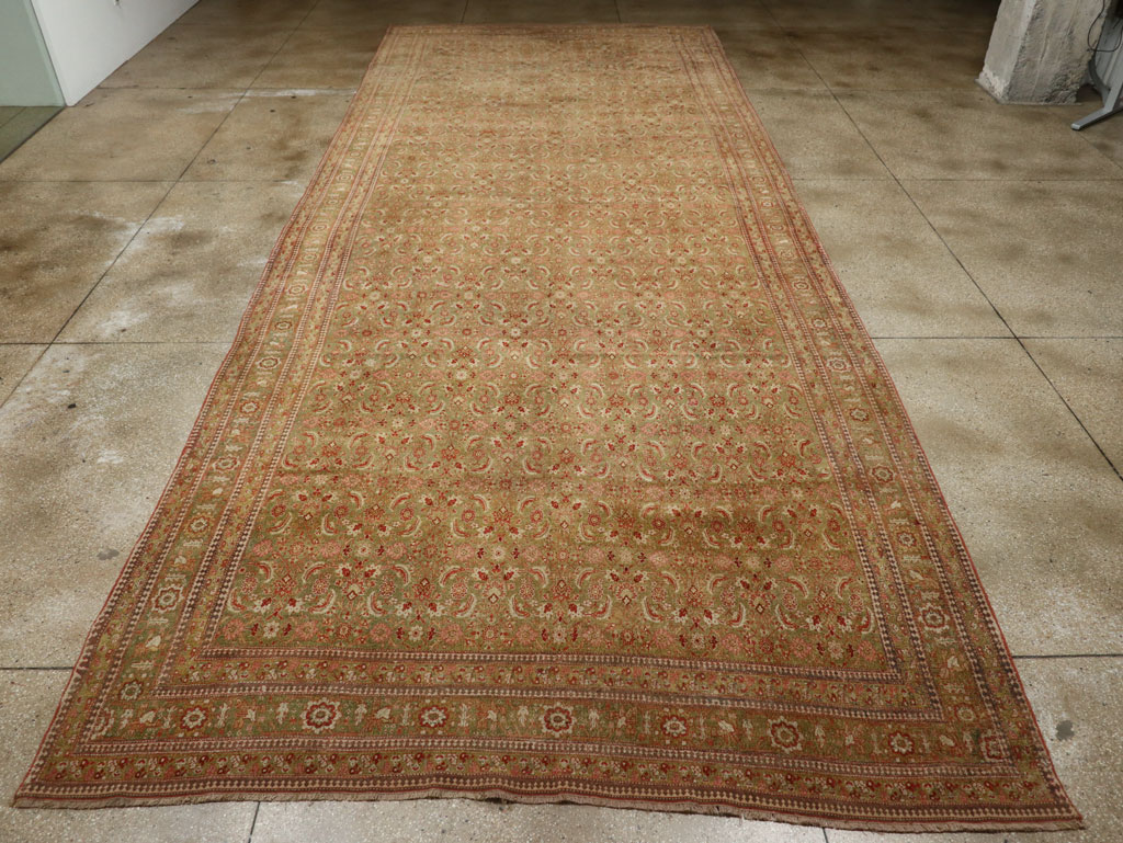 Antique Persian Northwest Long and Narrow Carpet, No.23713 - Staging