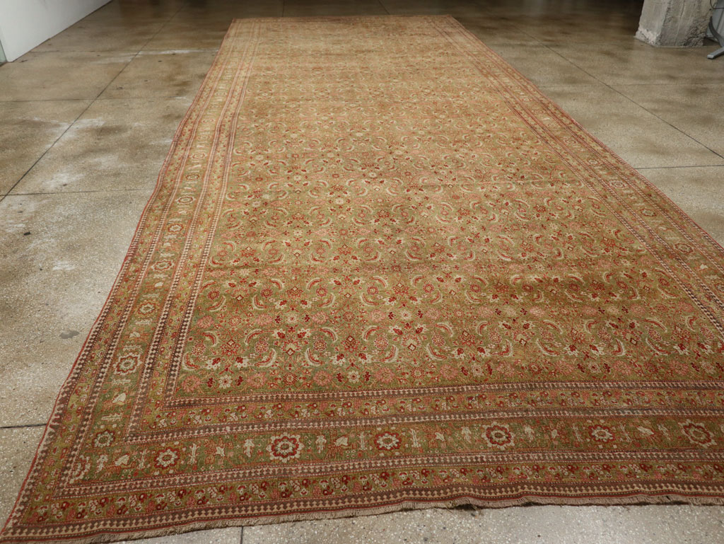 Antique Persian Northwest Long and Narrow Carpet, No.23713 - Staging