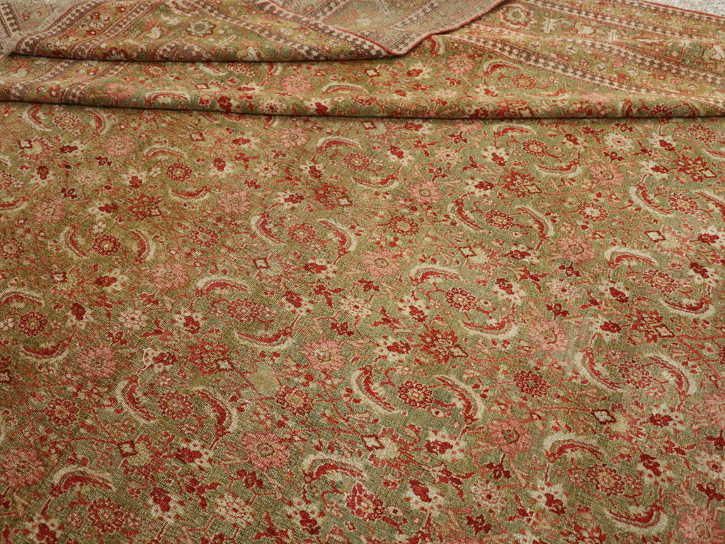 Antique Persian Northwest Long and Narrow Carpet, No.23713 - Staging