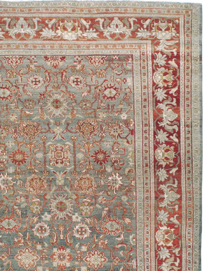 Antique Persian Bibikabad Carpet, No.23714 - Staging