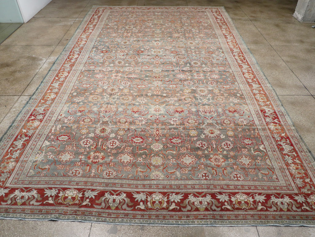 Antique Persian Bibikabad Carpet, No.23714 - Staging