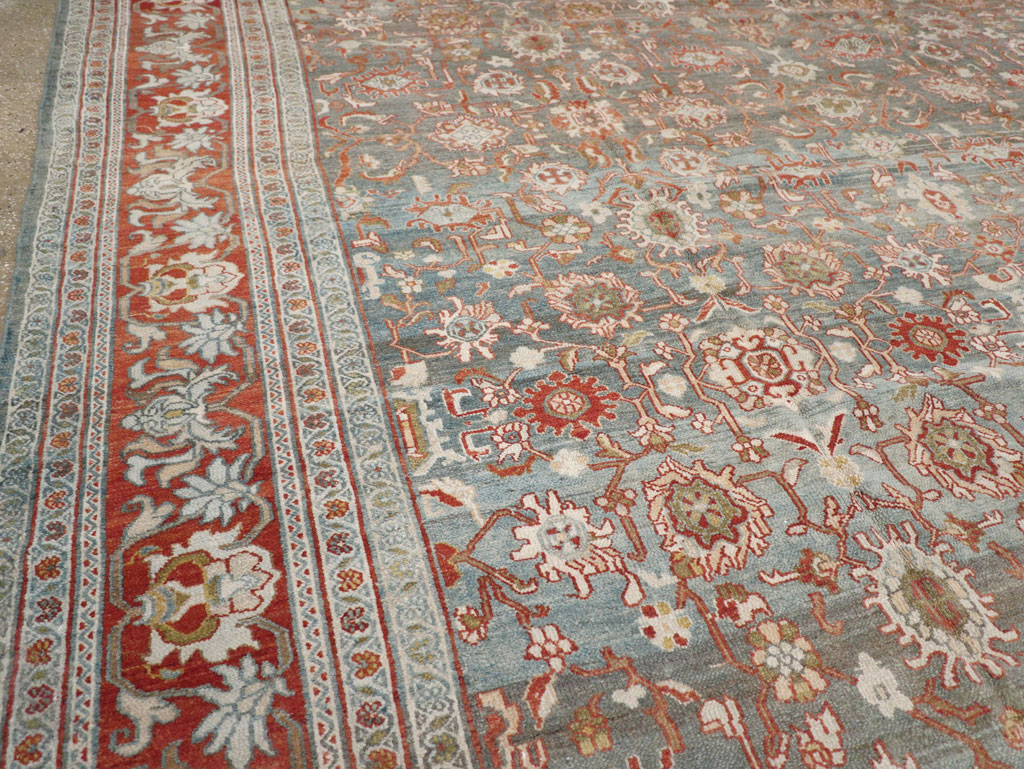Antique Persian Bibikabad Carpet, No.23714 - Staging