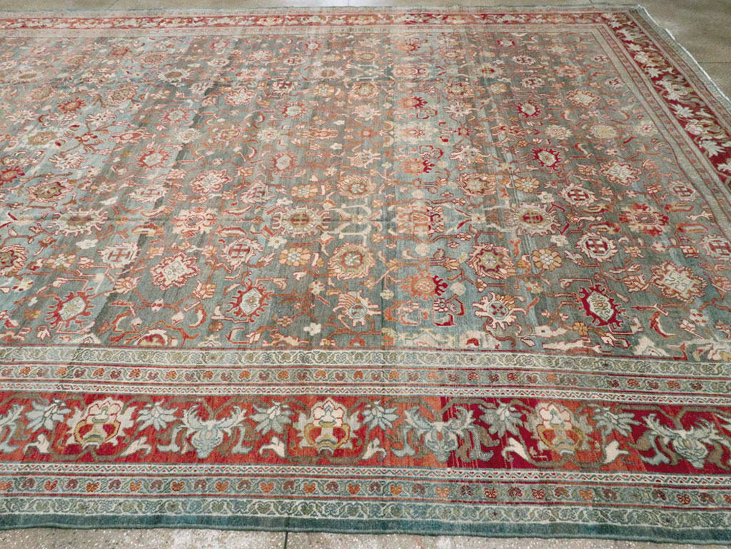 Antique Persian Bibikabad Carpet, No.23714 - Staging