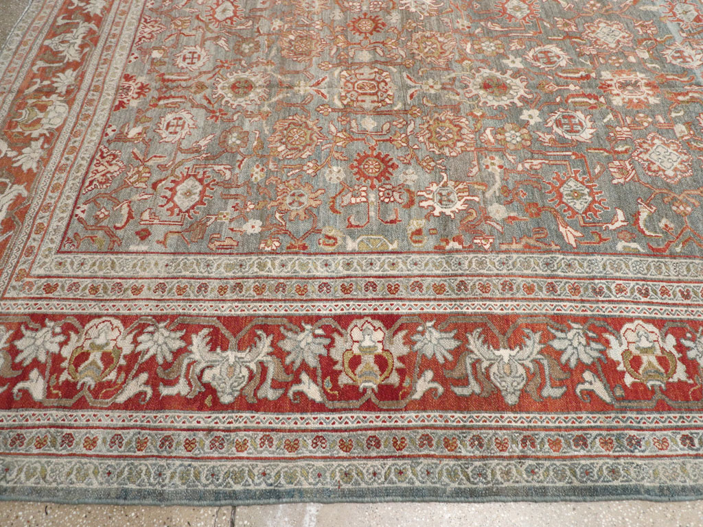 Antique Persian Bibikabad Carpet, No.23714 - Staging