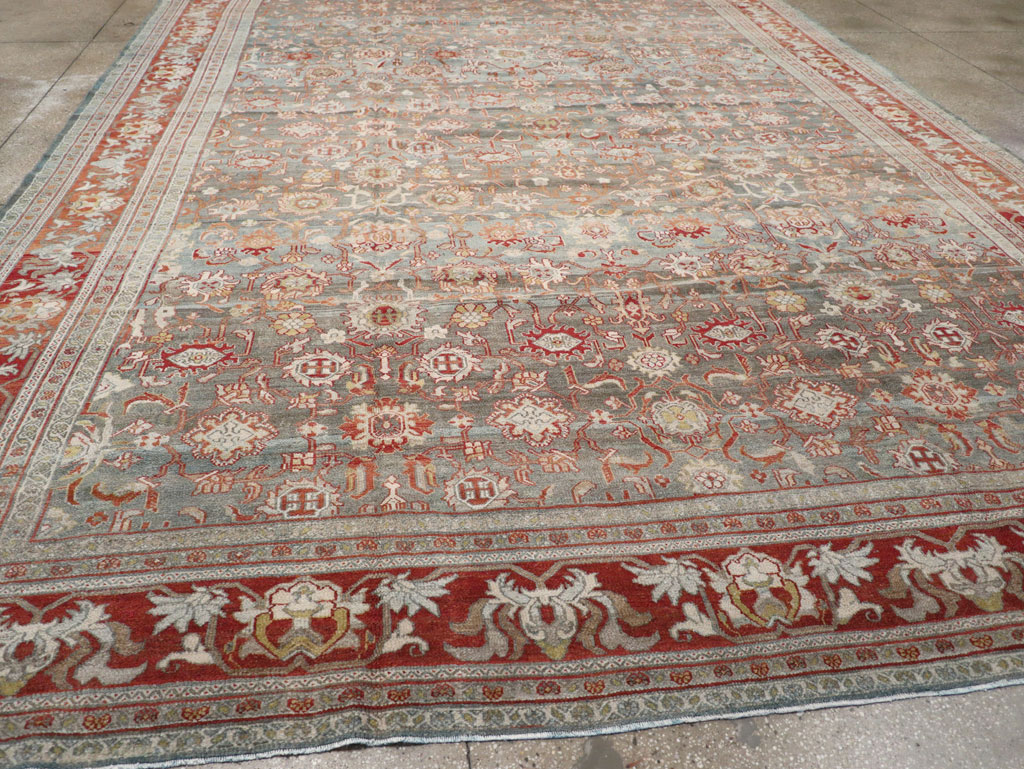 Antique Persian Bibikabad Carpet, No.23714 - Staging