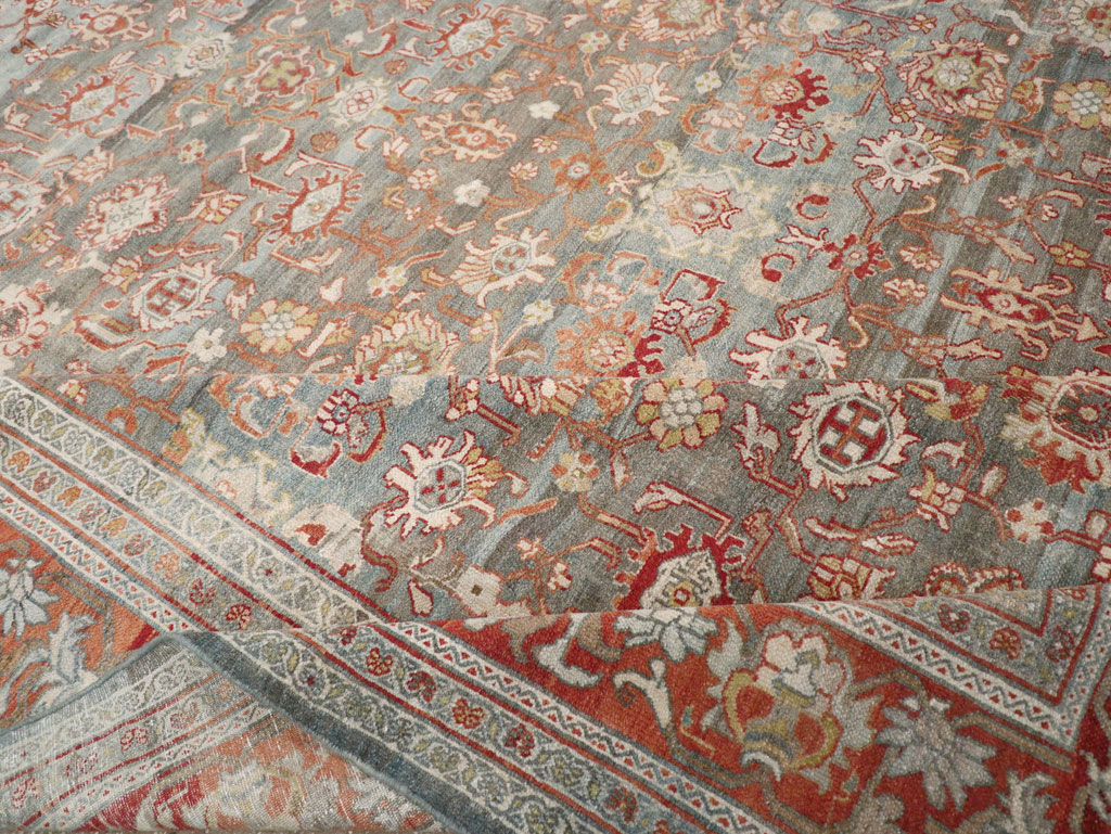 Antique Persian Bibikabad Carpet, No.23714 - Staging