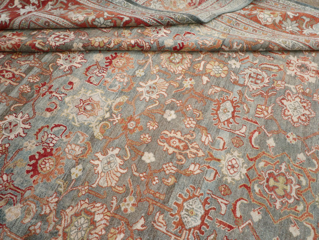 Antique Persian Bibikabad Carpet, No.23714 - Staging