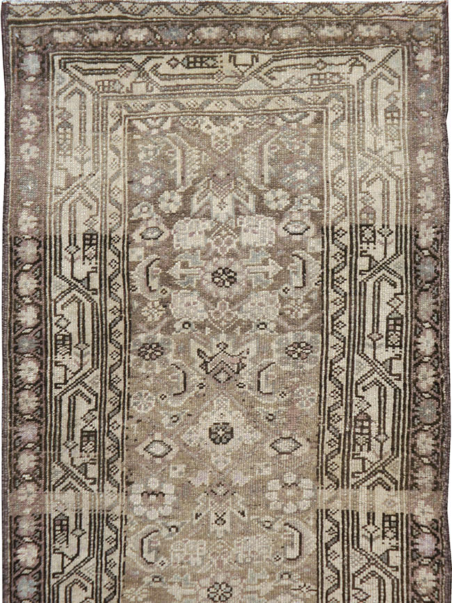 Antique Persian Malayer Runner, No.23716 - Staging
