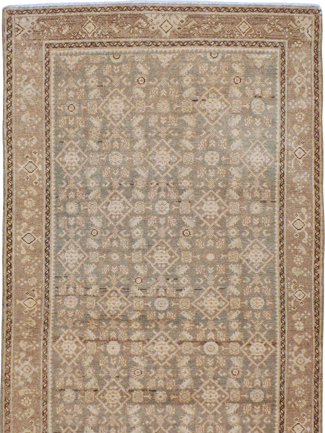 Vintage Persian Malayer Runner, No.23734 - Staging