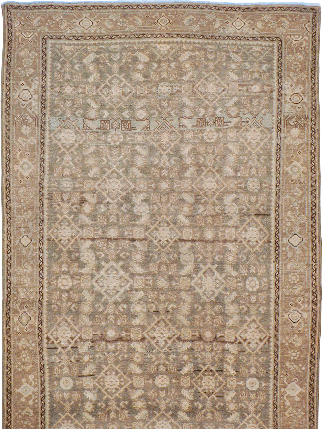 Vintage Persian Malayer Runner, No.23734 - Staging