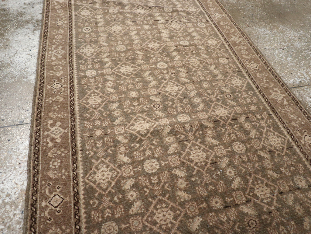 Vintage Persian Malayer Runner, No.23734 - Staging