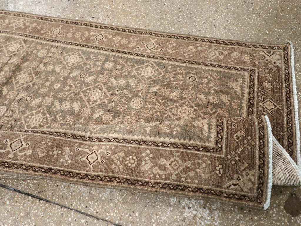 Vintage Persian Malayer Runner, No.23734 - Staging