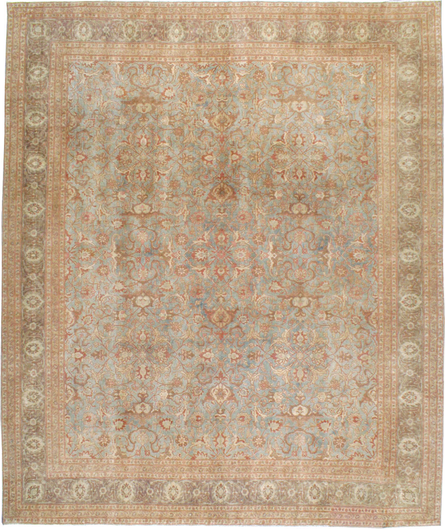 Antique Persian Tabriz Carpet, No.23735 - Staging