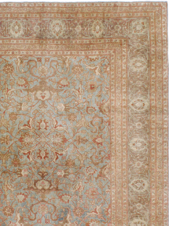 Antique Persian Tabriz Carpet, No.23735 - Staging