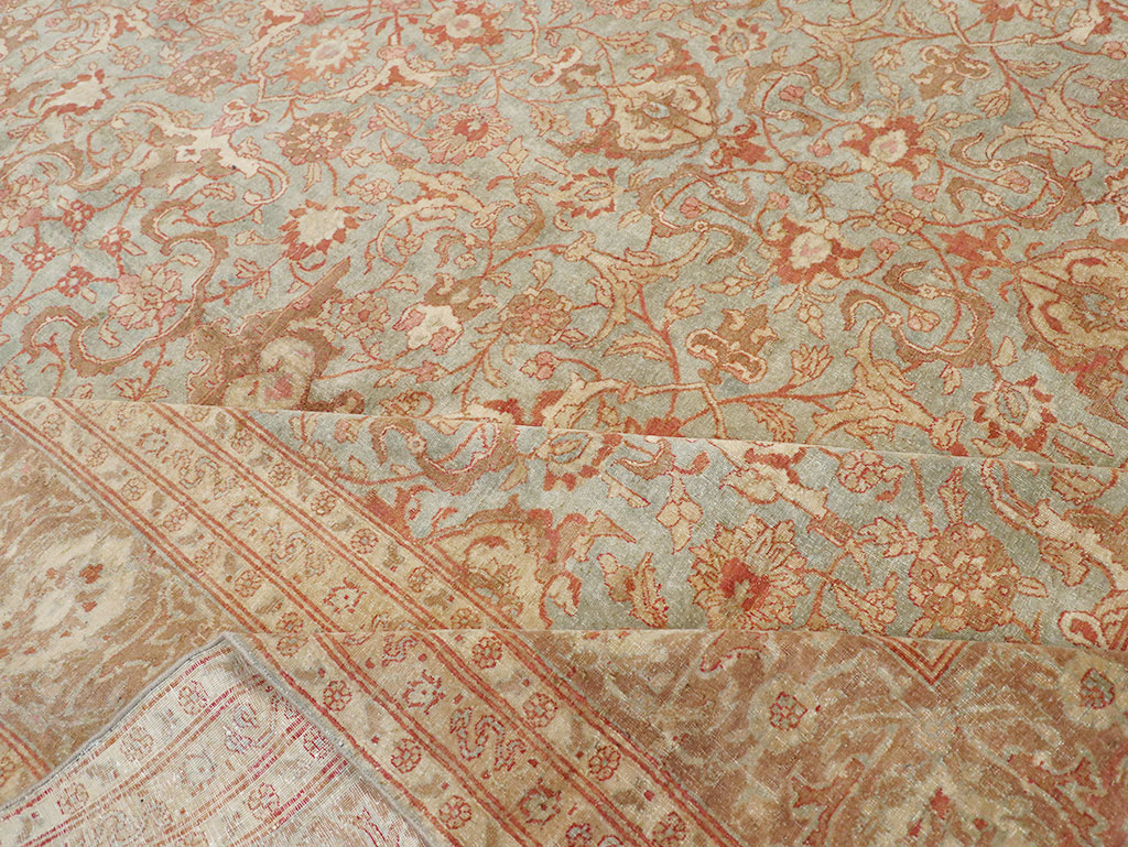 Antique Persian Tabriz Carpet, No.23735 - Staging