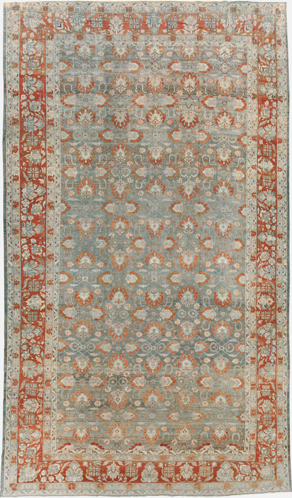 Antique Persian Bibikabad Carpet, No.23743 - Staging