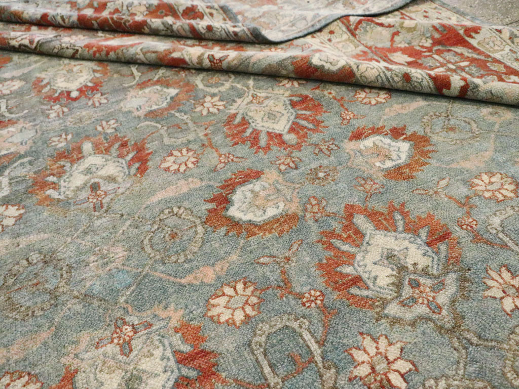 Antique Persian Bibikabad Carpet, No.23743 - Staging