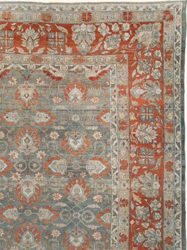 Antique Persian Bibikabad Carpet, No.23743 - Staging
