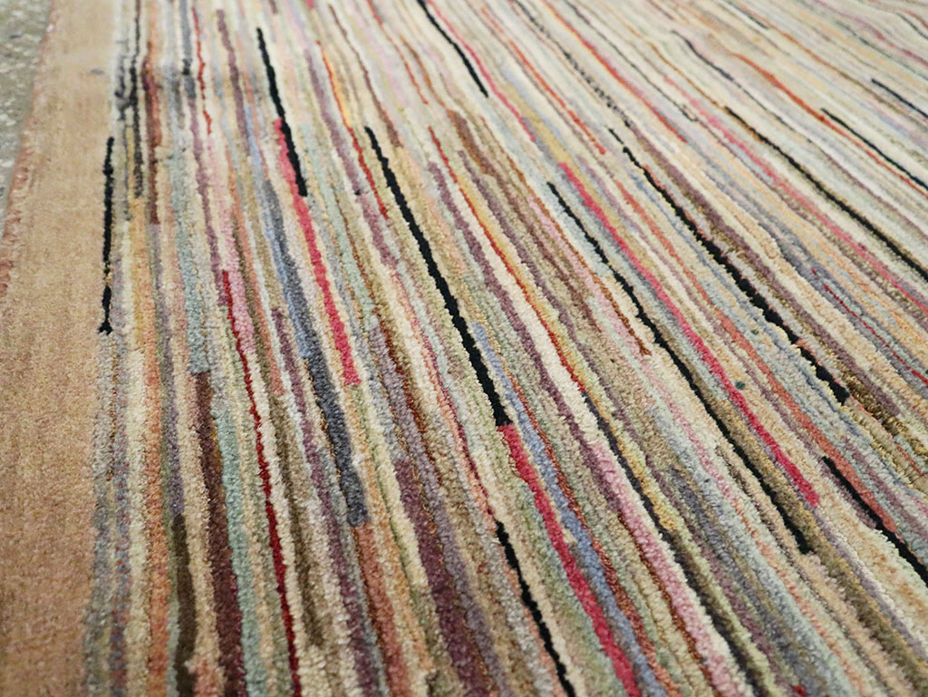 Antique Chinese Art Deco Rug, No.23752 - Staging