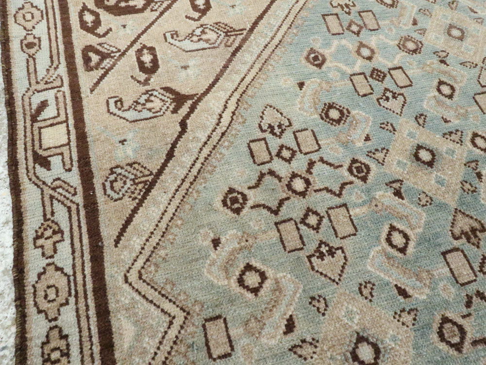 Vintage Persian Malayer Rug (Pair: 1 of 2), No.23753 - Staging