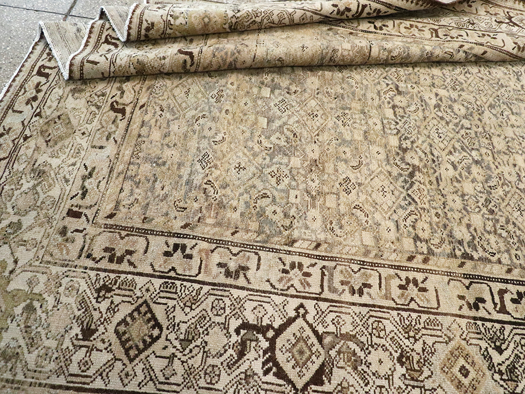 Vintage Persian Malayer Gallery Carpet, No.23764 - Staging