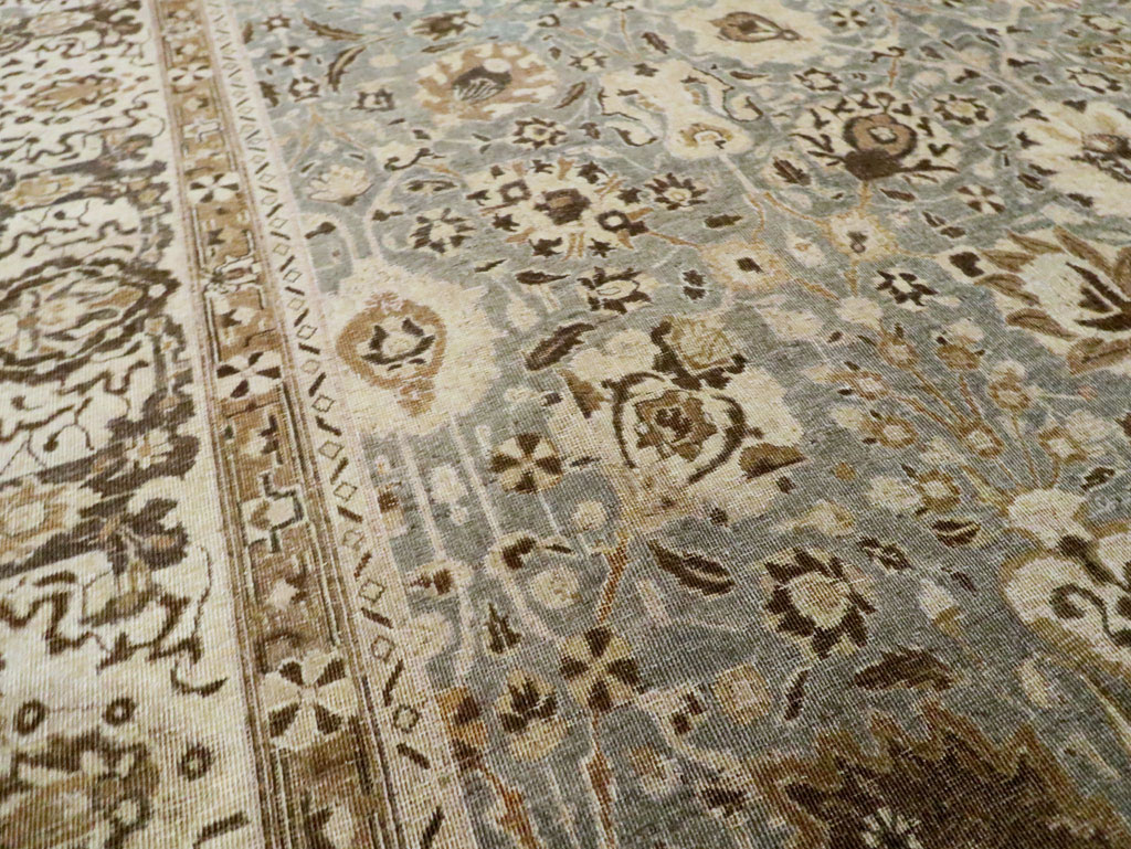 Antique Persian Tabriz Carpet, No.23765 - Staging