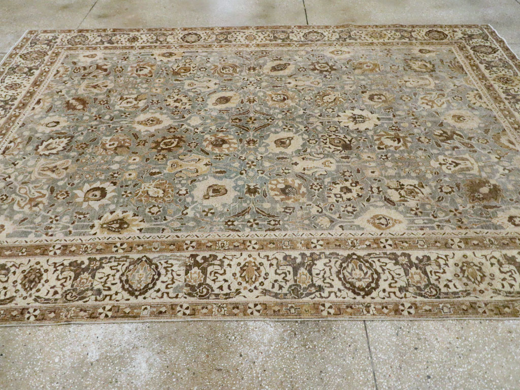 Antique Persian Tabriz Carpet, No.23765 - Staging