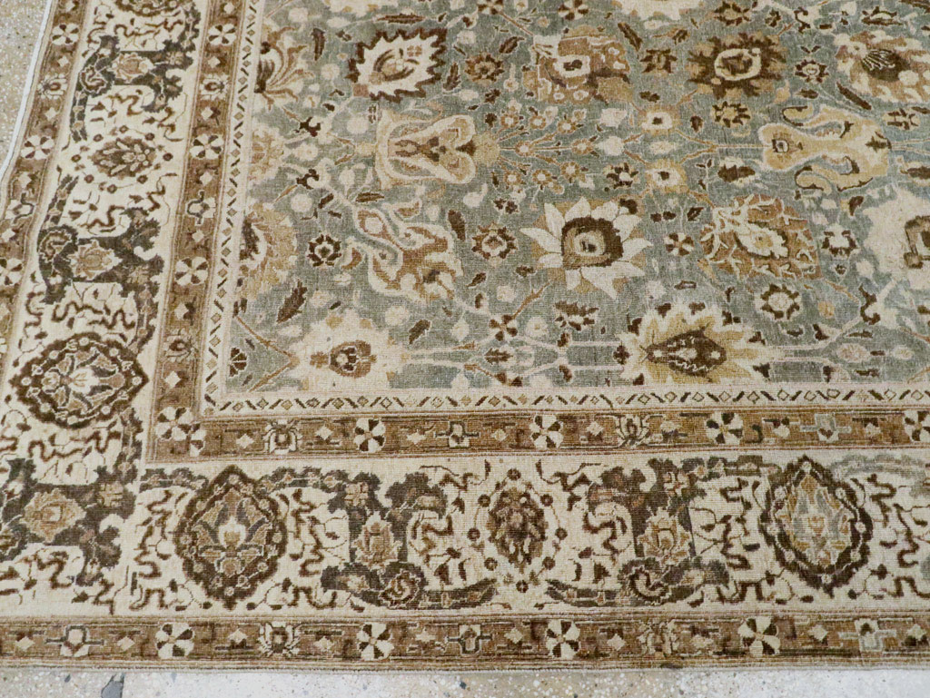 Antique Persian Tabriz Carpet, No.23765 - Staging