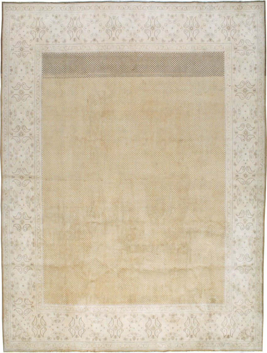 Vintage Persian Kerman Carpet, No.23769 - Staging