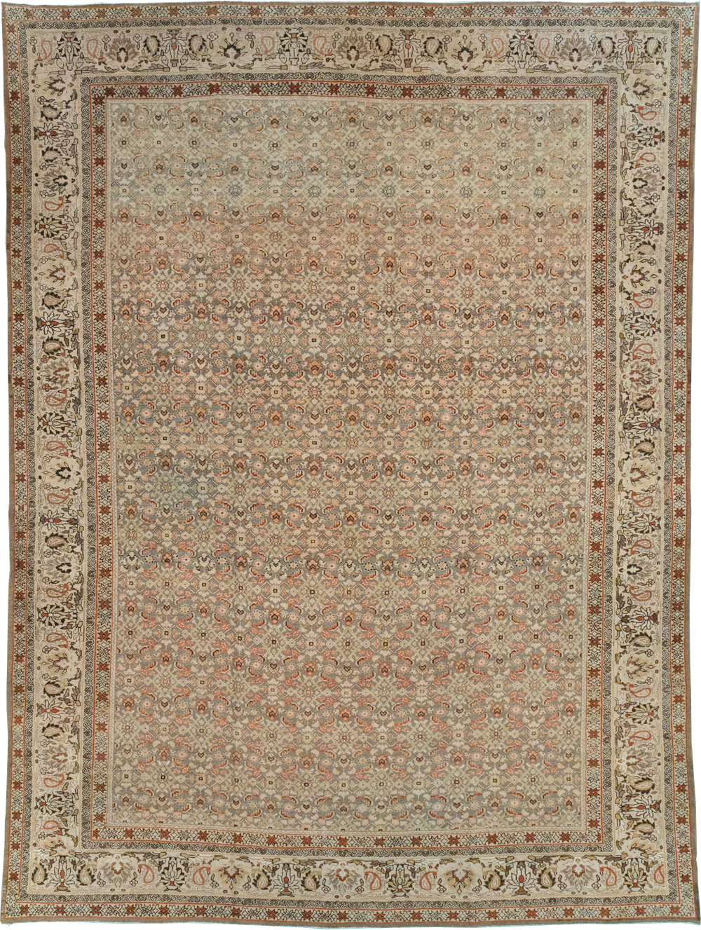 Antique Persian Malayer Carpet, No.23770 - Staging