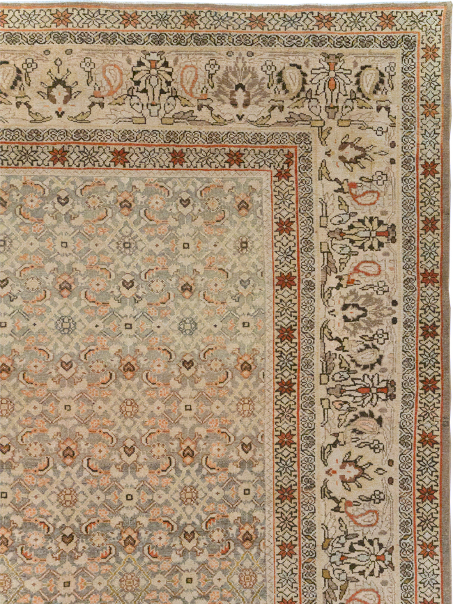 Antique Persian Malayer Carpet, No.23770 - Staging