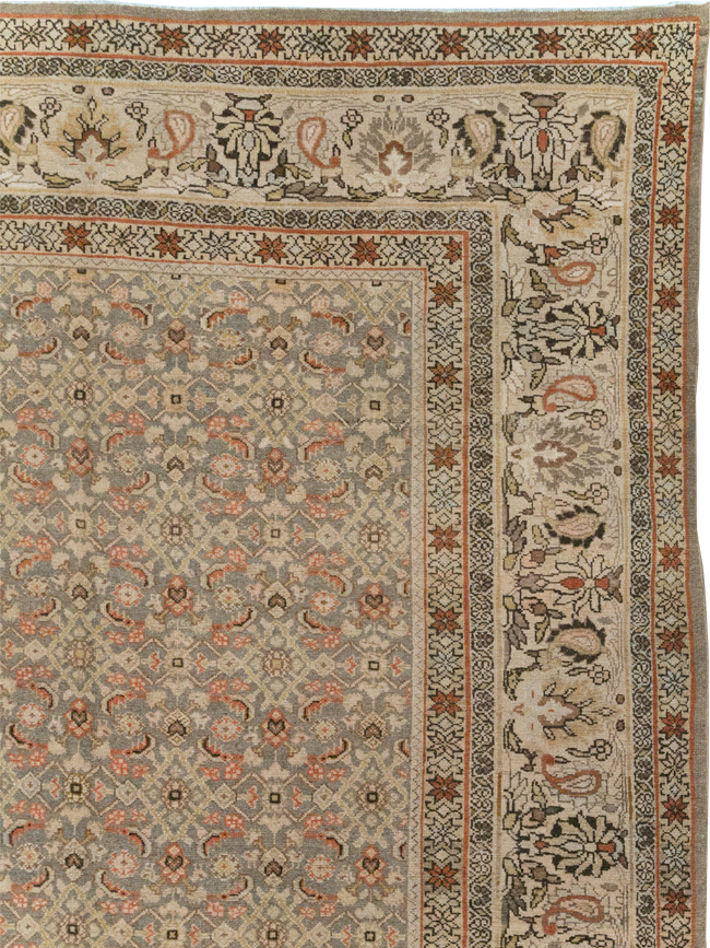 Antique Persian Malayer Carpet, No.23770 - Staging