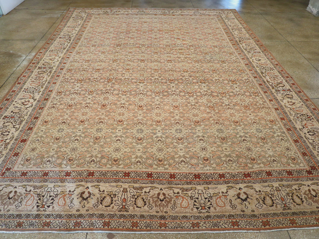 Antique Persian Malayer Carpet, No.23770 - Staging