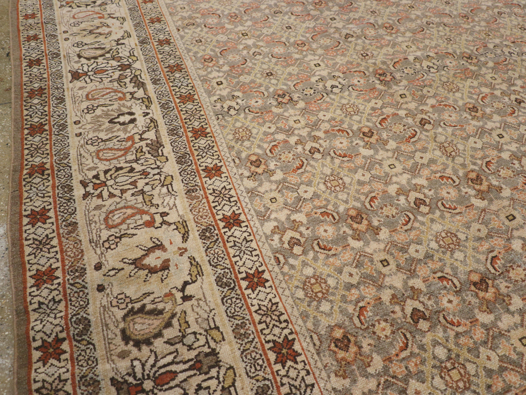 Antique Persian Malayer Carpet, No.23770 - Staging